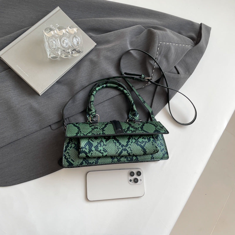 Womens Trendy Niche-designed Small Square Handbag With A Premium Texture