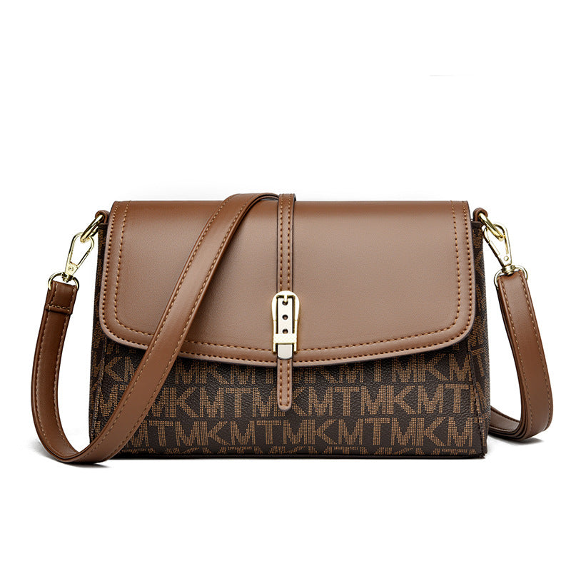 Womens Printed High-Capacity Shoulder Bag