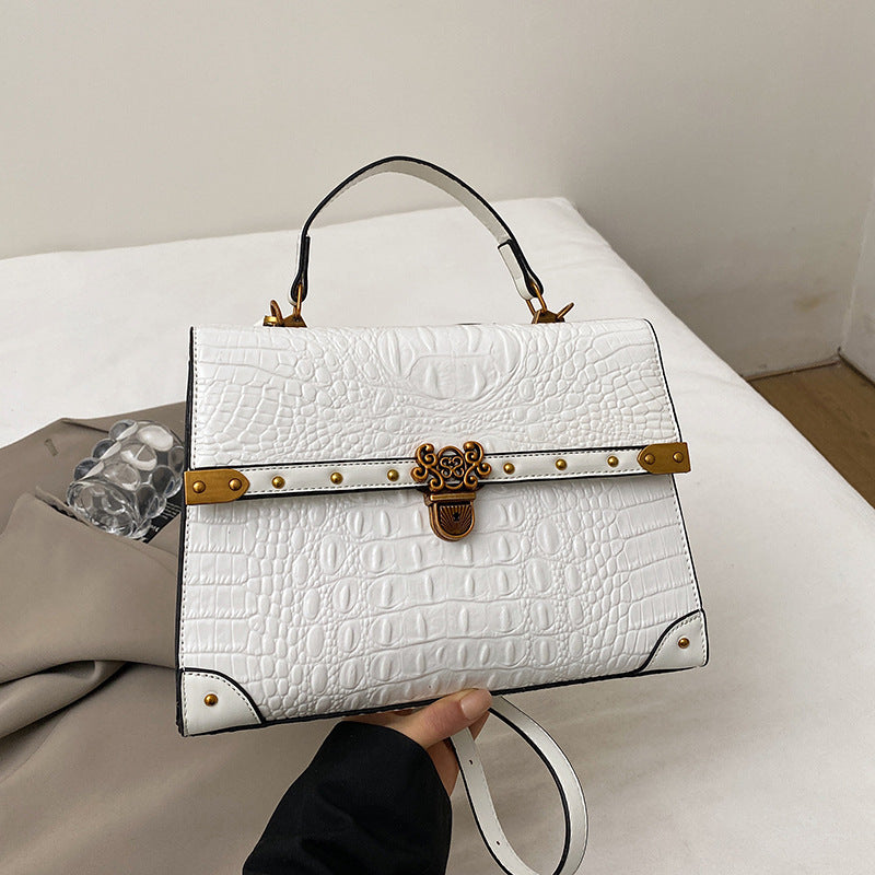 Large-Capacity Womens Handbag With Pattern