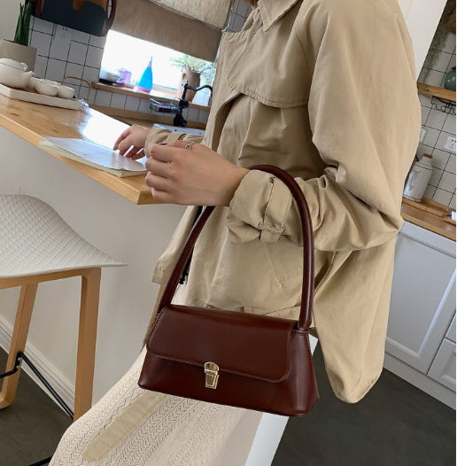 Stylish Versatile Womens Underarm Handbag