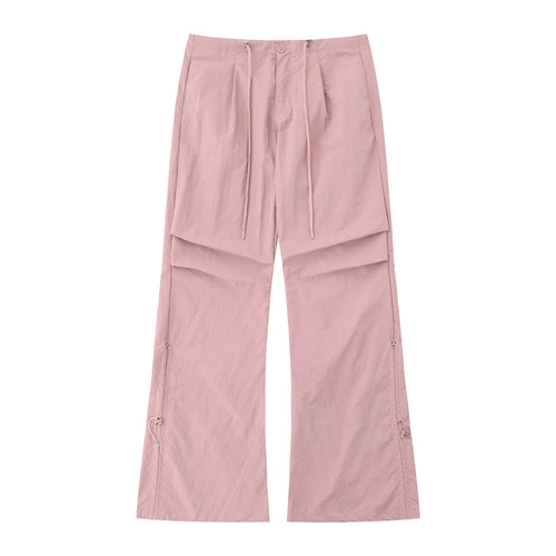 Bell-bottom Women's Pleated Workwear Casual Pants