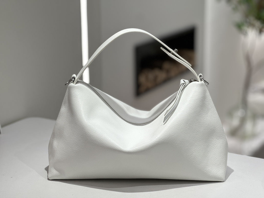 Womens Leather Handbag Premium Matte Suede Cowhide Tote Crossbody Bag